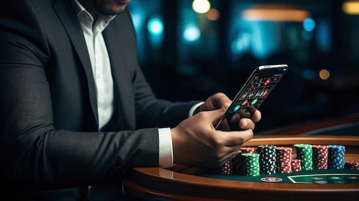deras88 platform showing live-dealer blackjack table and mobile interface