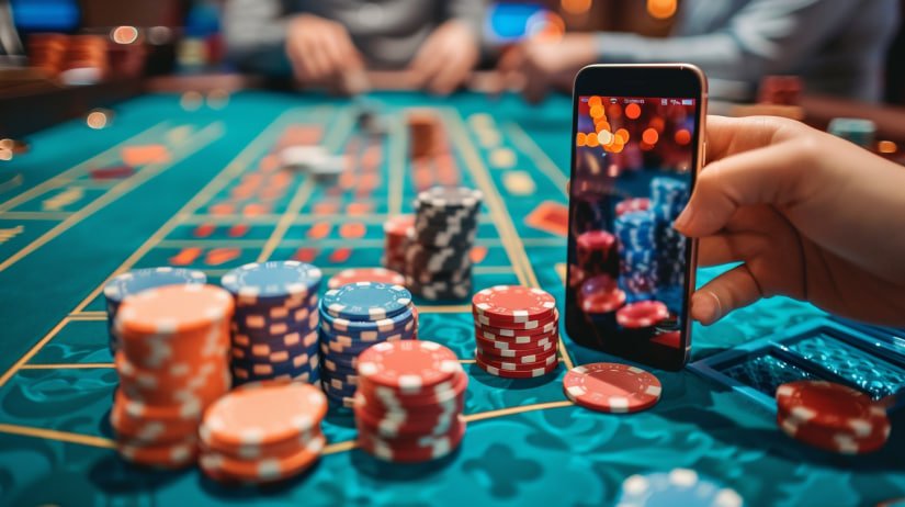 Live blackjack dealer on deras88 Quick Bet showing active hand and player position